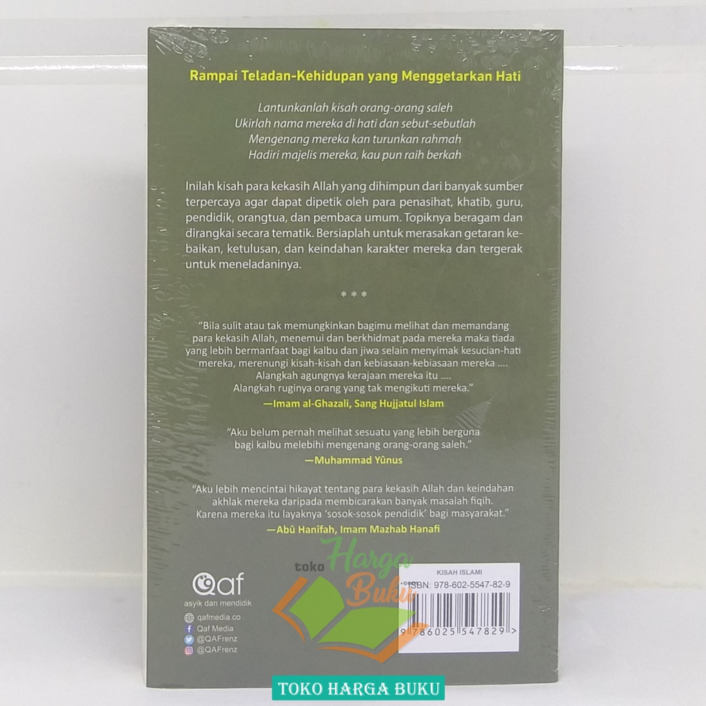 TRILOGI AULIYA' Paket 3 Buku Qisasul Auliya Makrifat Auliya Hakikat Auliya Qishosul Auliya' Ma'rifat Auliya' Hakekat Auliya' Penerbit QAF