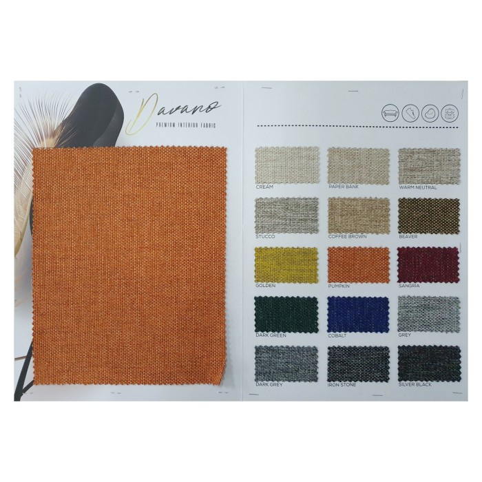 Kain Polos - Davano - Regency Interior Sofa Mebel Furniture