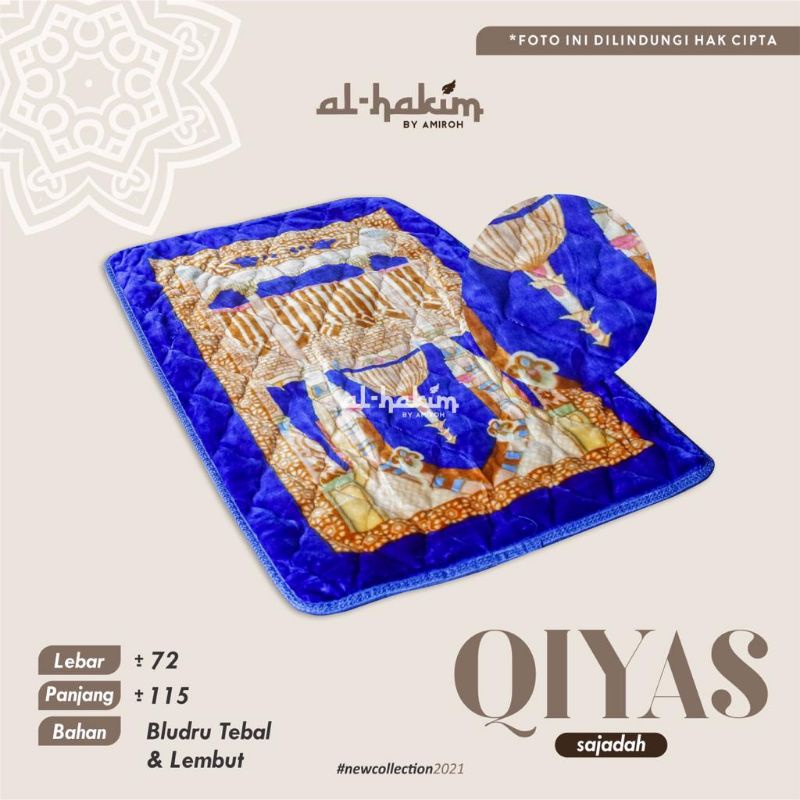 SAJADAH QIYAS, SAJADAH BLUDRU SUPER TEBAL, SAJADAH KARPET