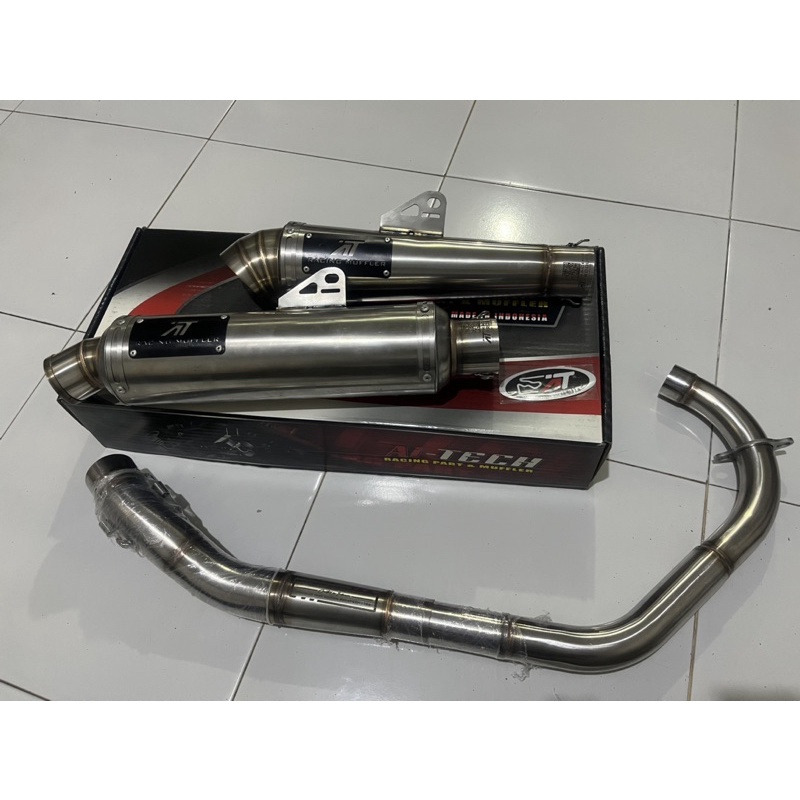 Knalpot Aitech Racing GL MP Tiger CB Stainles