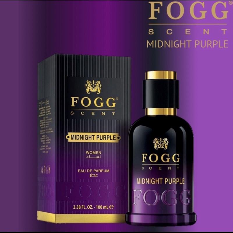 Parfum Fogg Scent Midnight Purple 100ML Original Eau De Parfum BPOM