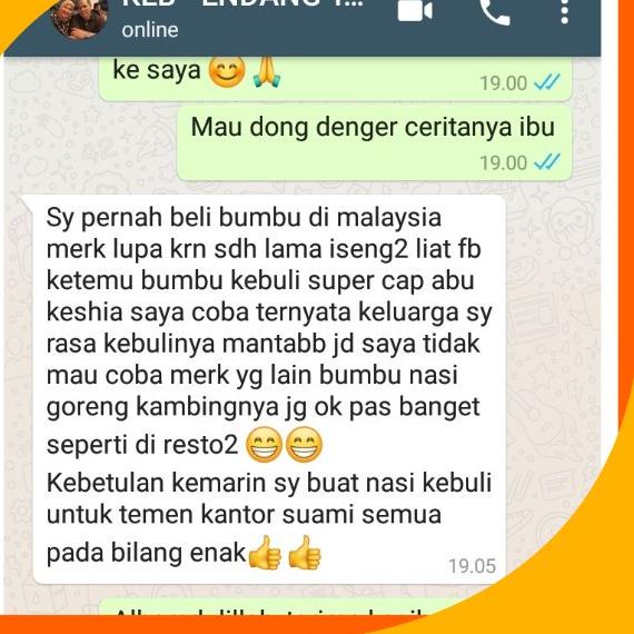 

9.9 Brands Festival Bumbu kebuli super wangi, bisa untuk nasi goreng rempah, 100gr