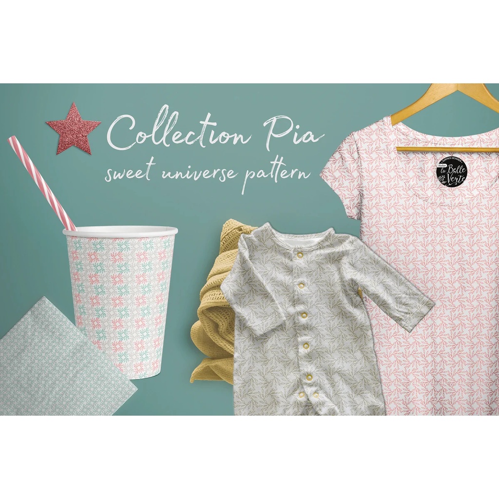Collection Pia Vegetal Pattern