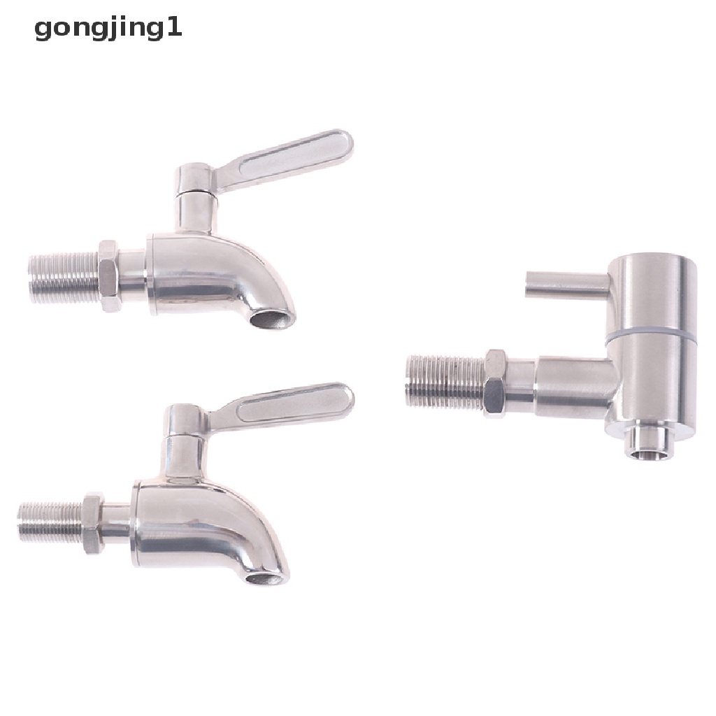 Ggg Tong Anggur Keran Air Gentong Keran Air 304kran Stainless Steel Dispenser Minuman Bir ID