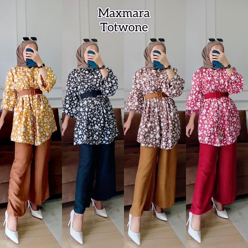 Setcel maxmara mix crinkle/ Amira set free belt