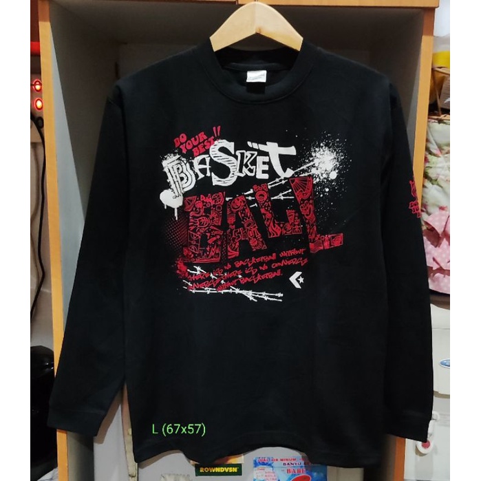 KAOS BASKET CONVERSE SECOND BRAND LIKE NEW