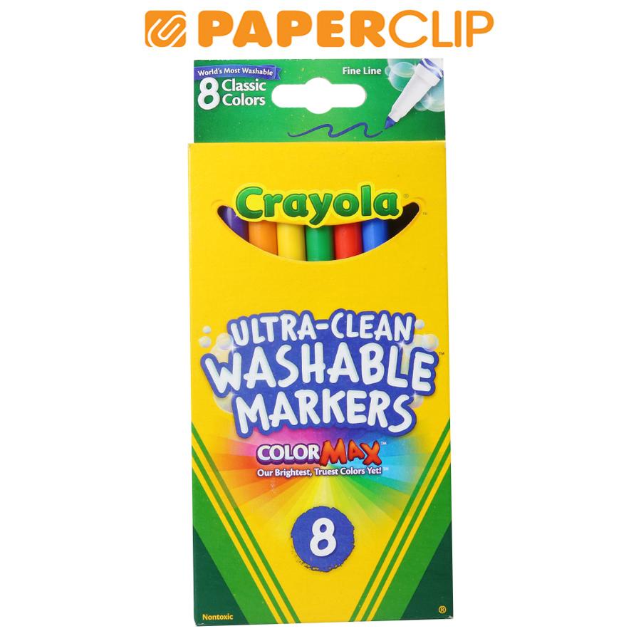 

SPIDOL CRAYOLA ULTRA CLEAN WASHABLE MARKERS CR587809 8C