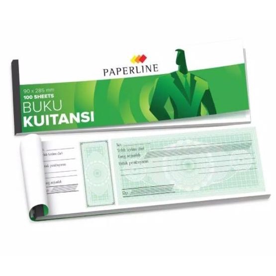 

Buku Kwitansi Sedang Paperline isi 40 lembar per pak