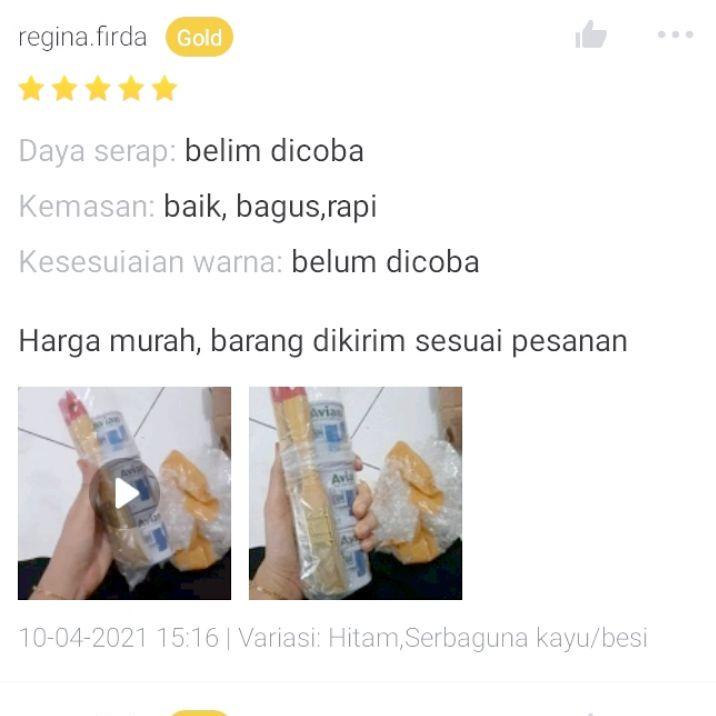 

ㄿ (PAKET HEMAT)cat kayu & besi avian kemasan tanggung ⇵