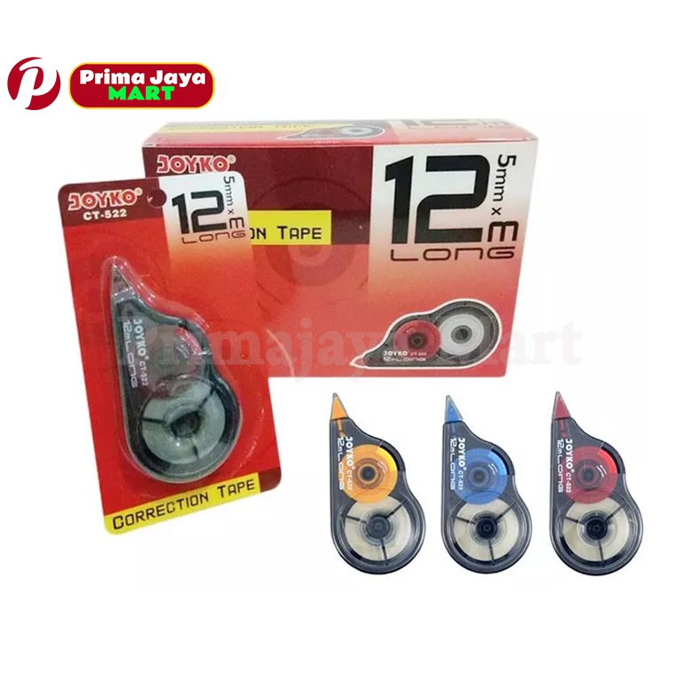 

Correction Tape Joyko CT-522 - 12 M x 5 mm ( Pcs )