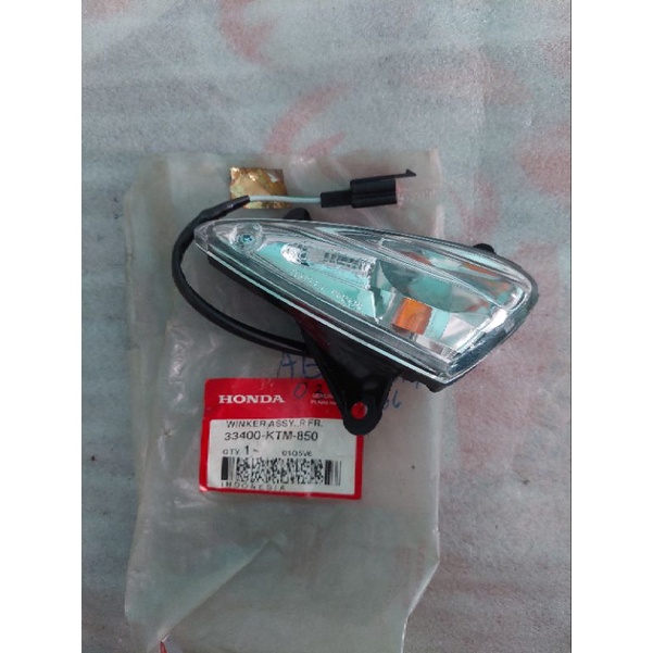 33400-KTM-850 Lampu Sein Riting Depan Kanan Supra X 125 Lama 2005 - 2006