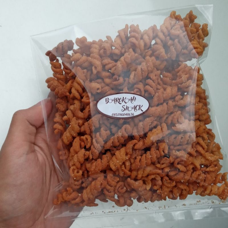 

Makaroni Spiral Pedas Asin