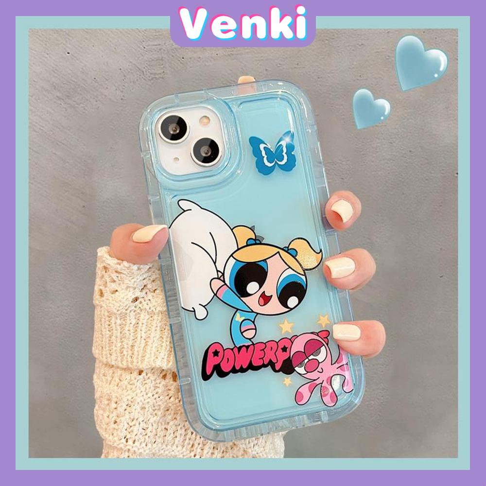 Case For iPhone 14 Pro Max TPU Soft Jelly Airbag Clear Case Cute Cartoon Camera Protection Shockproof For iPhone 14 13 12 11 Plus Pro Max 7 Plus X XR