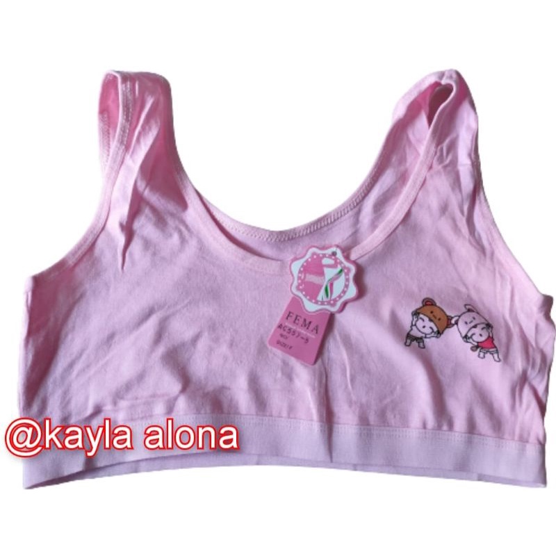MINISET ANAK WARNA POLOS &quot; FEMA &quot; ( Tanpa BUSA )