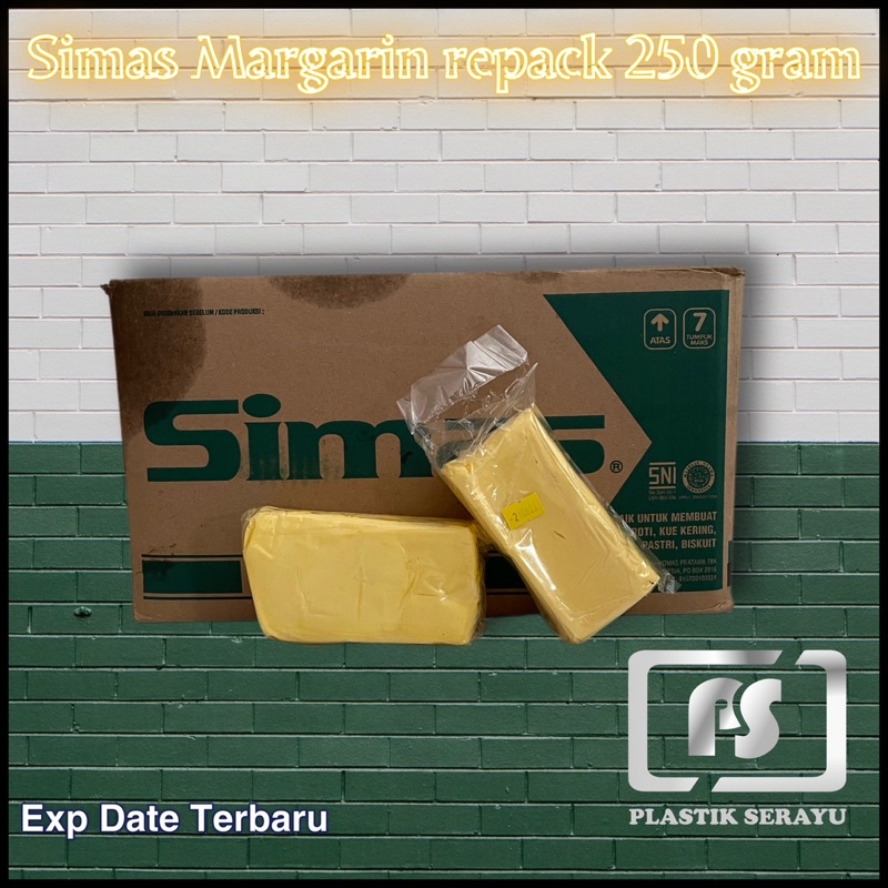 

Margarin Simas repack 250gr - Mentega margarin Simas - Repack 250gram -