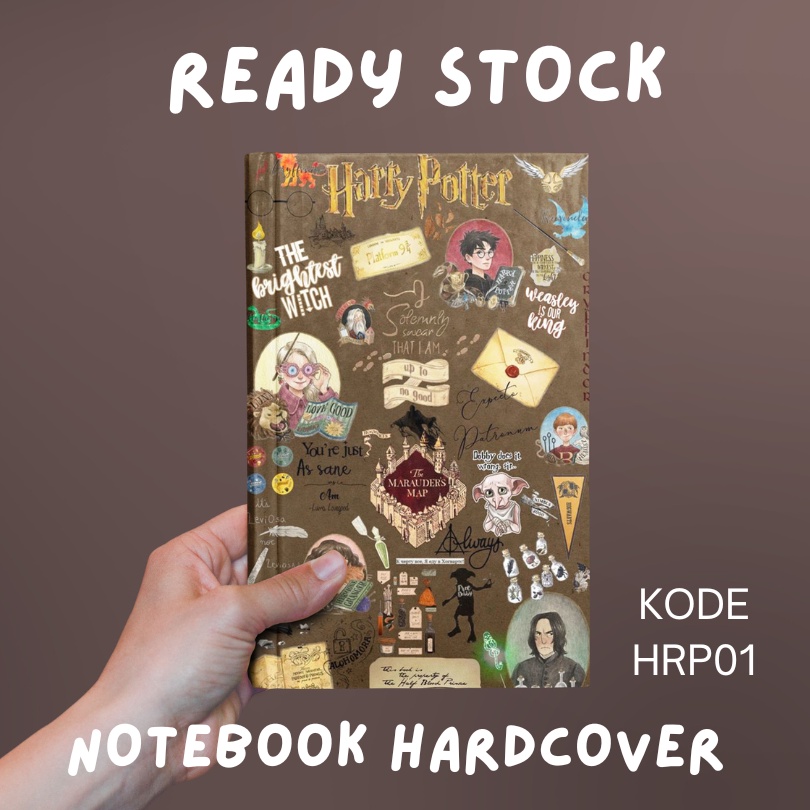 

BUKU NOTEBOOK HARRY POTTER/ BUKU SEKOLAH/ BUKU CATATAN/ BUKU HARRY POTTER KODE HRP01
