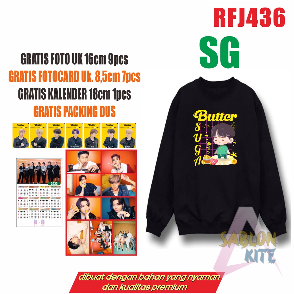 GRATISAN BYK!!! SWEATER KOMPLIT BUTTER IN THE SEOM RFJ436
