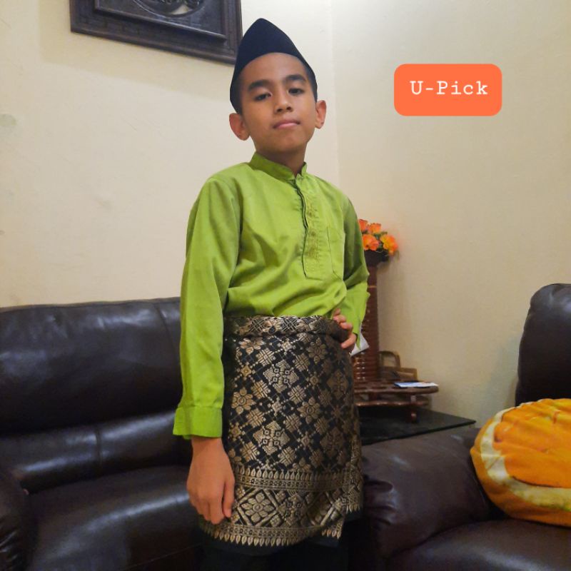 RUMPAK ANAK / SONGKET ANAK COWOK/ RUMPAK ANAK MELAYU