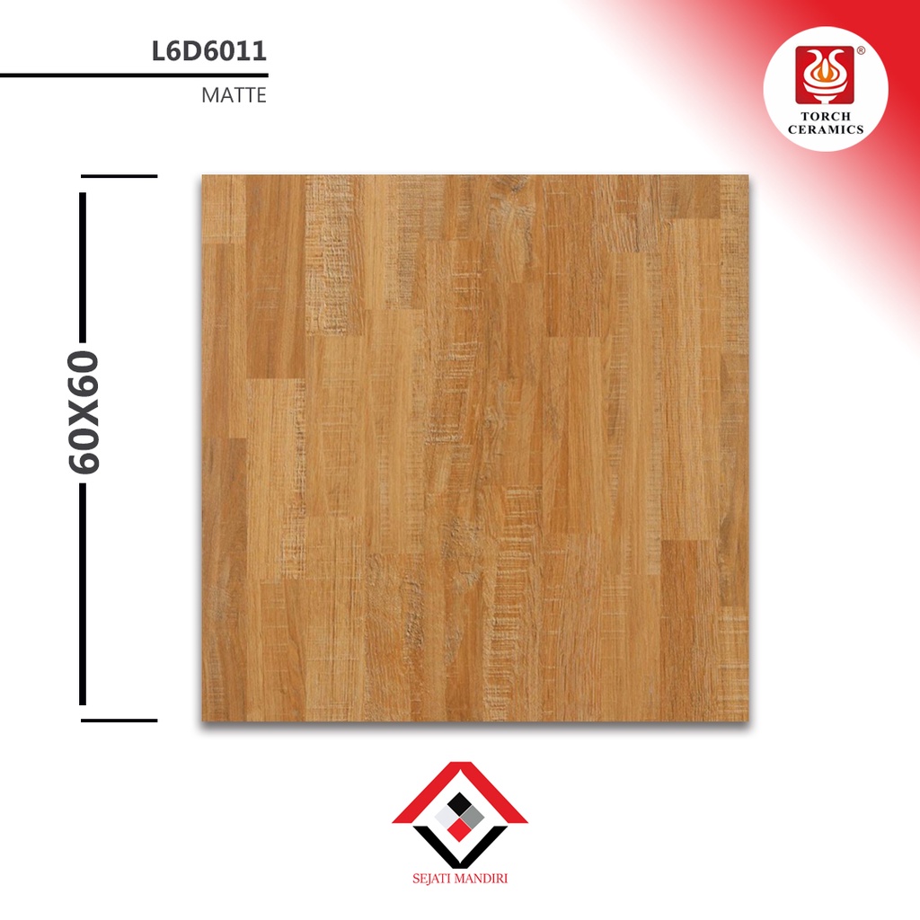 granit 60x60 - motif kayu - torch L6D6011