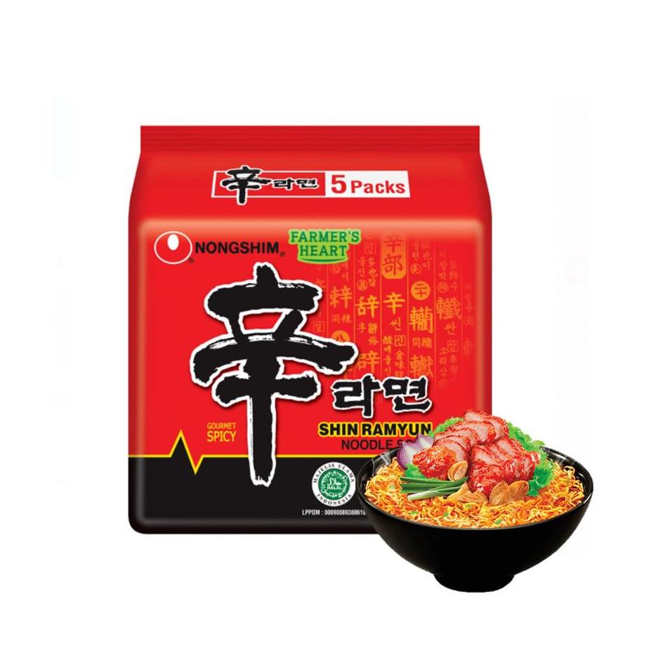 

Model Terkini➲ Shin Ramyun Mushroom Mie Instan 5 x 120 gr W71 ➲
