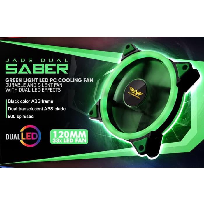 Armaggeddon Scarlet saber Fan Casing LED Merah 12 cm Saber light