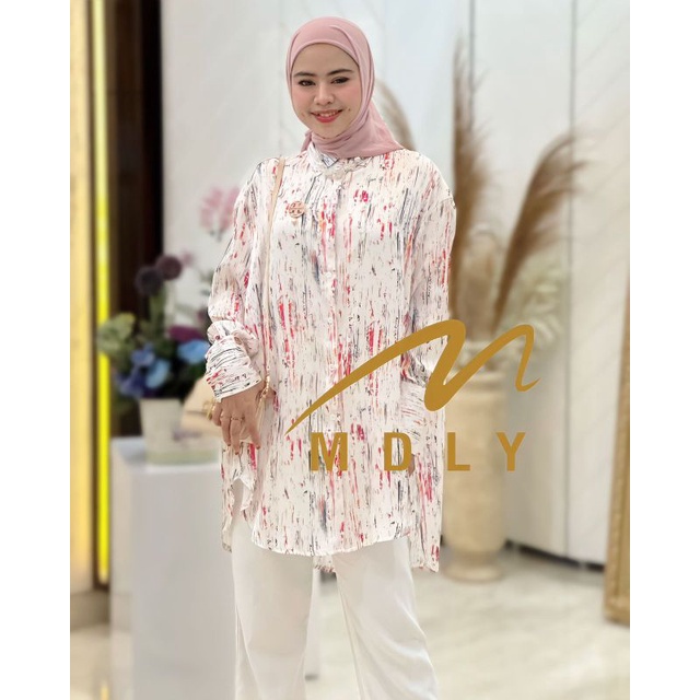 Orion Shirt kemeja Oversize Wanita by Mdly