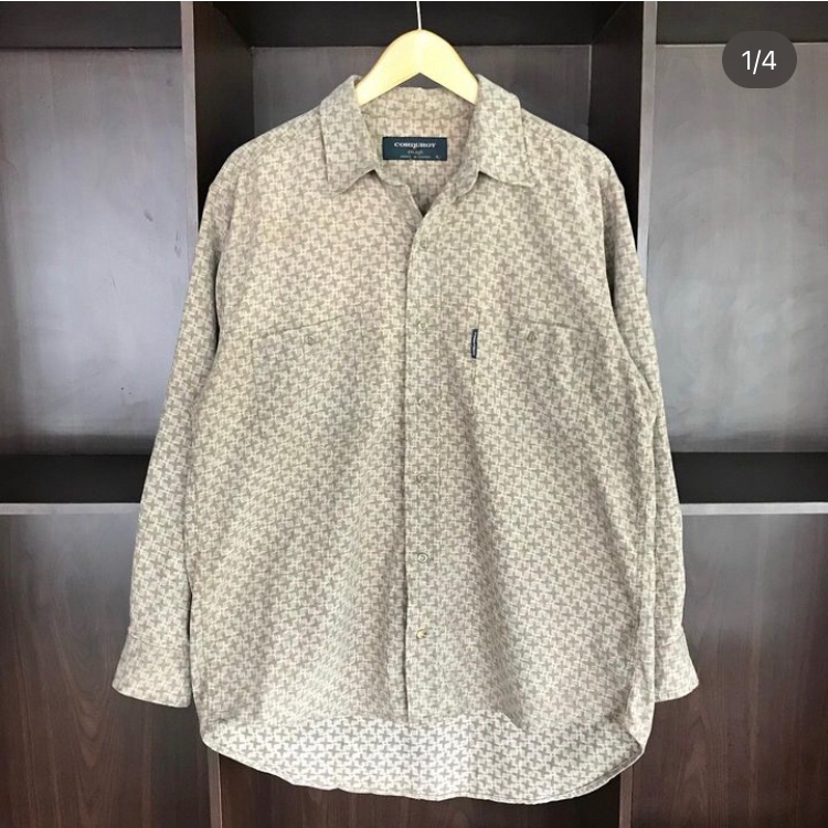 Vintage flannel/kemeja second by corduroy
