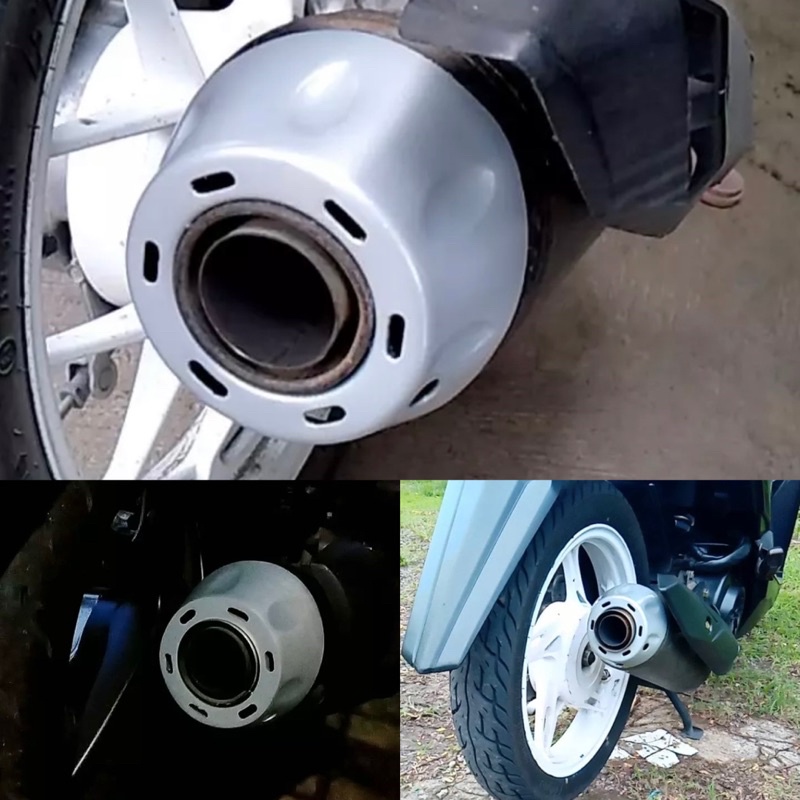 PROMO End Muffler Cup Moncong Knalpot Tsukigi Vario 125 Vario 150 PCX Mio Beat Universal