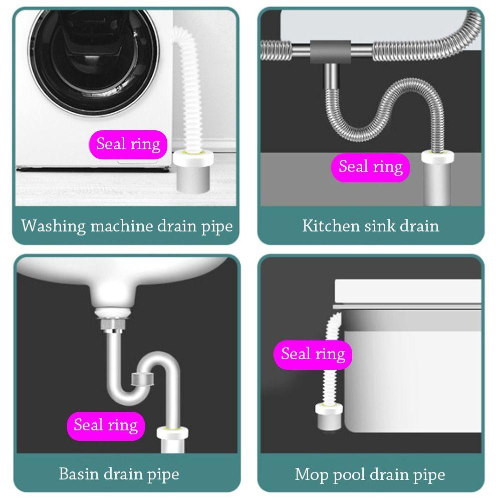 SUYO Floor Drain Aksesoris Dapur Kamar Mandi One Way Valve Sewer Shower Drainer Seal Pipa Air Plug