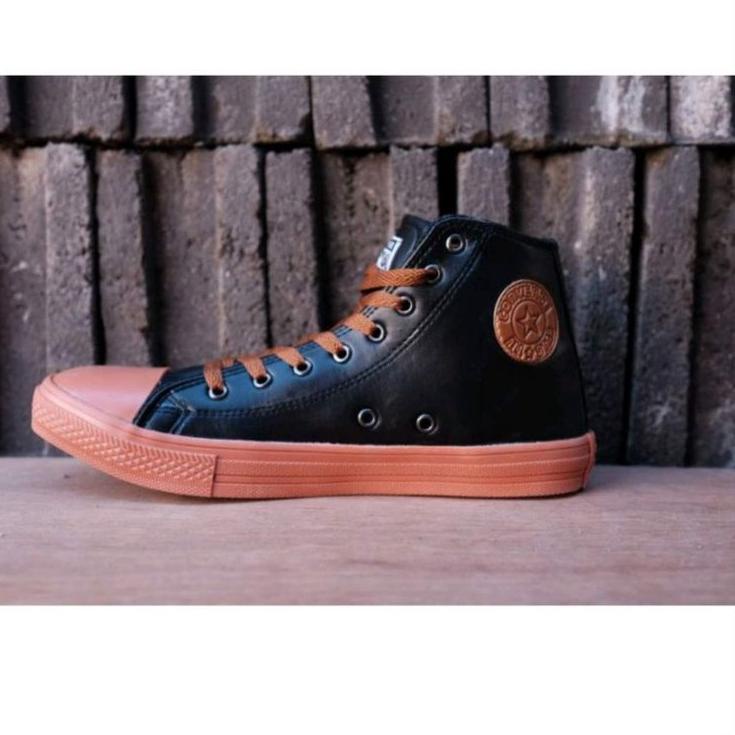 Terbaik sepatu Converse all star boots kulit