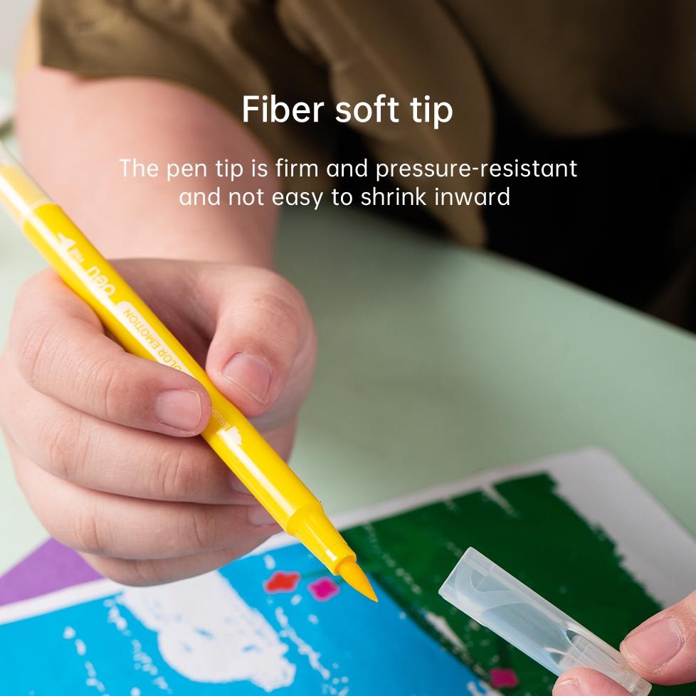 

Best - Deli Felt Pen / Spidol Warna 2 Tip 12/24 Warna Kemasan Kotak Ec151-12 Ec151-24 ..