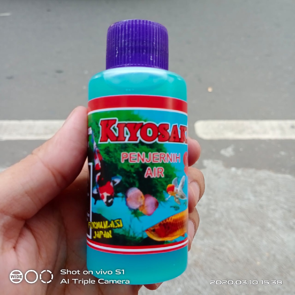 Penjernih Air Aquarium Ikan - Obat Ikan Pembening Air Penjernih Aquascape