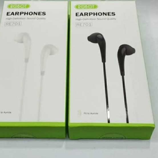 Termurah headset robot +mic RE701 super bass earphone robot +mic MANTAP murah meriah