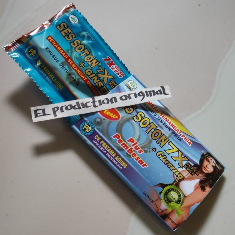 eceran persanchet perbungkus kapsul ses soton kuat tahan lama asli original dan berkhasiat