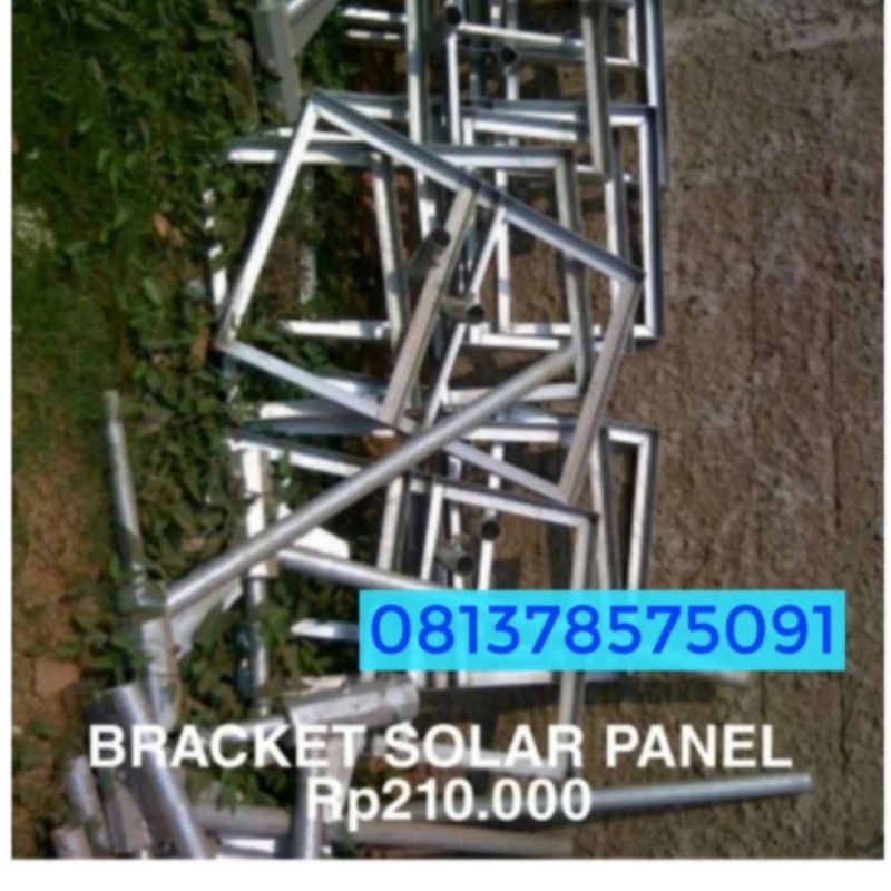 braket solar panel PJU medan pju
