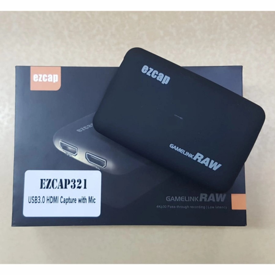 EZCAP 321 USB HDMI Capture Game LINK RAW 4K Live Streaming ezcap321