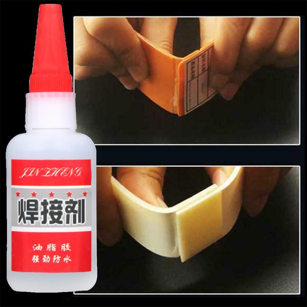 ღ 18g Universal Welding Glue Perkasa Ban Perbaikan Agen Pengelasan Lem Plastik Kayu Logam Karet Ban Agen Solder Lem Perbaikan