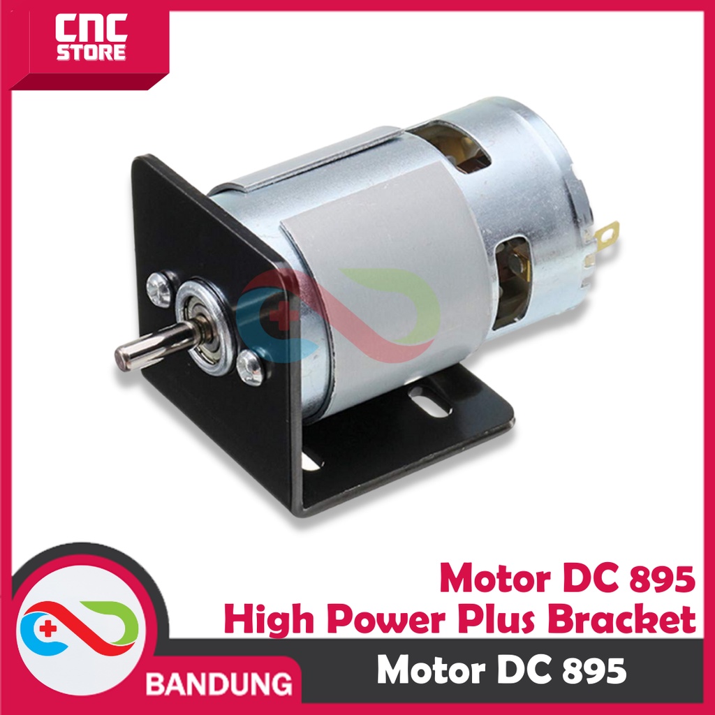 MOTOR DC 895 HIGH POWER 12-24V HIGH TORSI 6000-12000RPM PLUS BRACKET