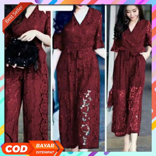 Jumpsuit Wanita Korean Style Pendek Jeans Terbaru 2022 Overal Perempuan  Korea Setelan Cewek Kekinia