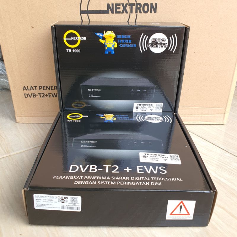 SET TOP BOX NEXTRON DVB-T2 NEXTRON PENERIMA SIARAN TV DIGITAL BERKAH ELEKTRONIK