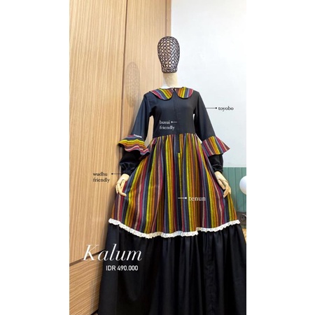 gamis kalum by zhiseeri