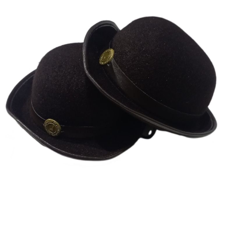 Topi Boni Pramuka Bludru/Topi Boni Pramuka Putri Bahan Laken/Topi Pramuka Penggalang Wanita