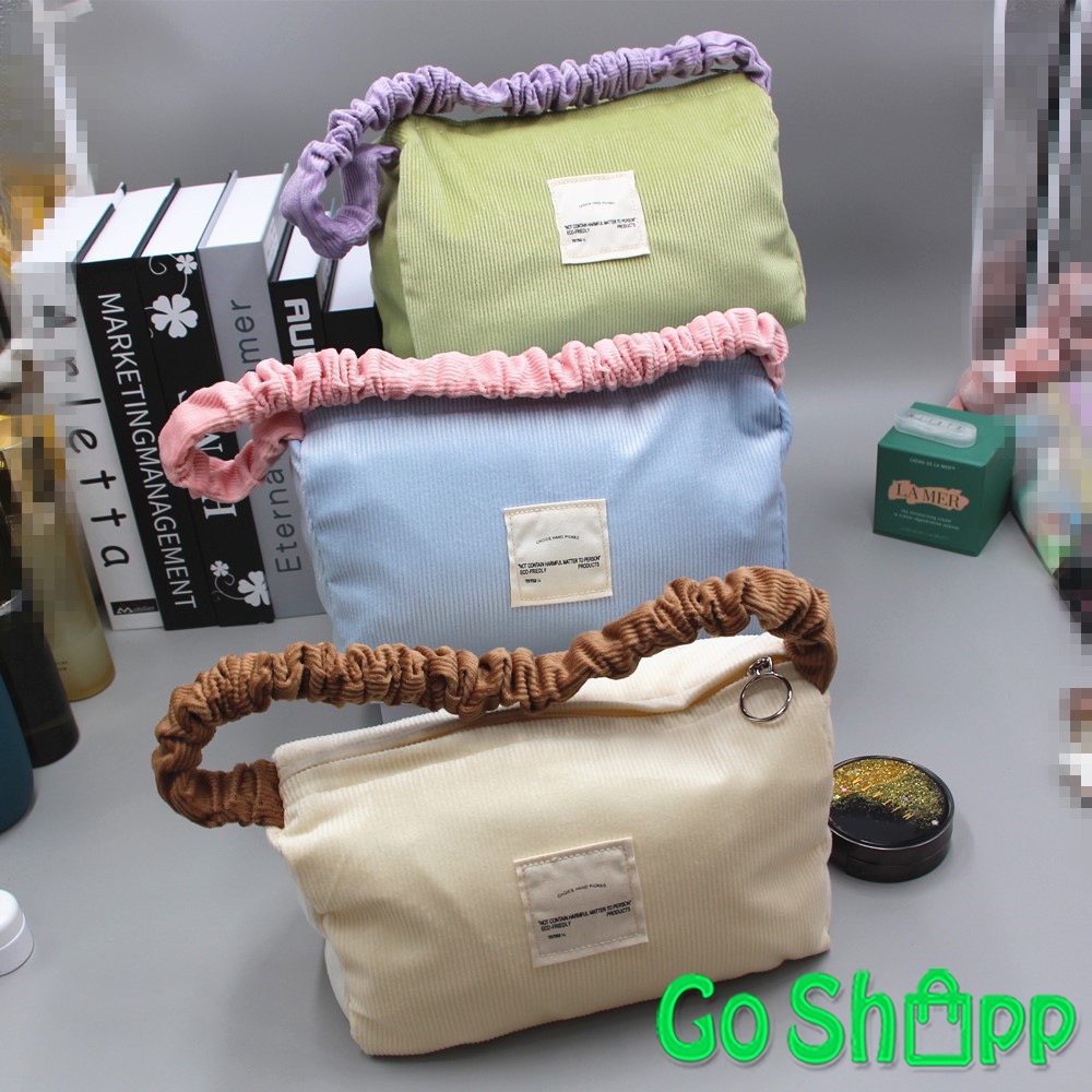 Tas Selempang Bahu Hand Bag Bahan Corduroy Wanita Import Fashion Korea Terbaru - Shouder Bag Wanita Kekinian TG12