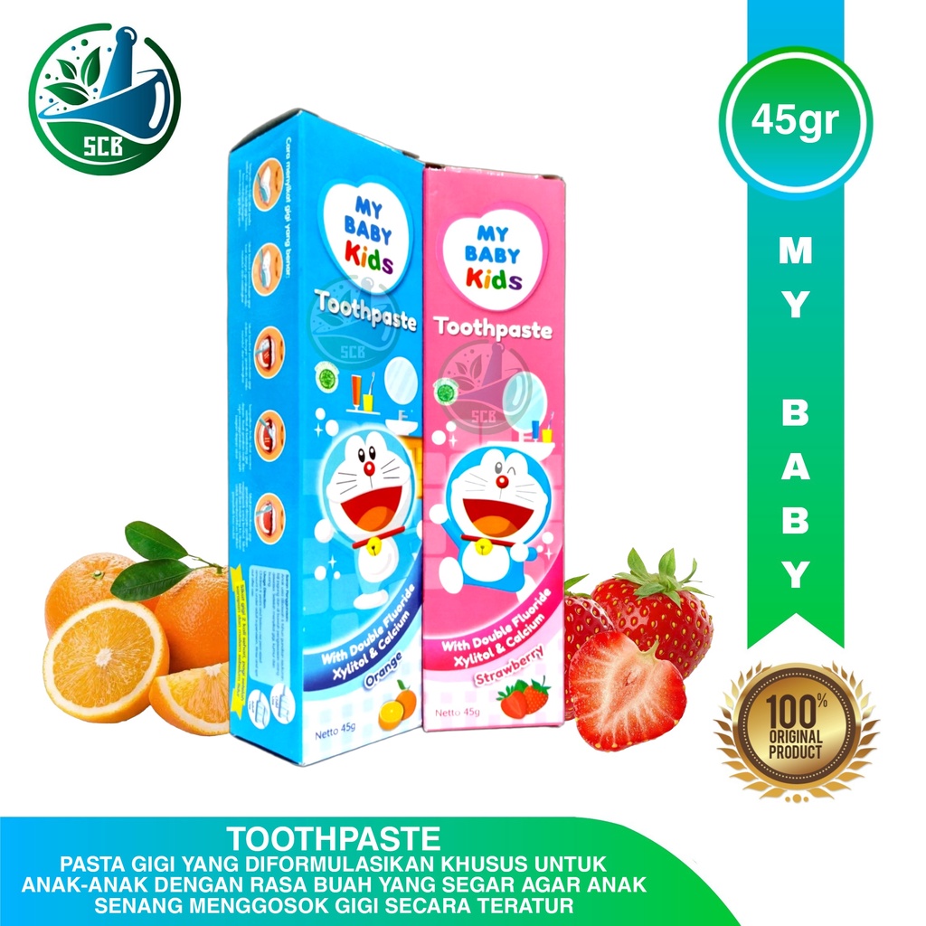 Jual My Baby Kids Toothpaste Pasta Gigi Anak Odol Anak 45g | Shopee ...