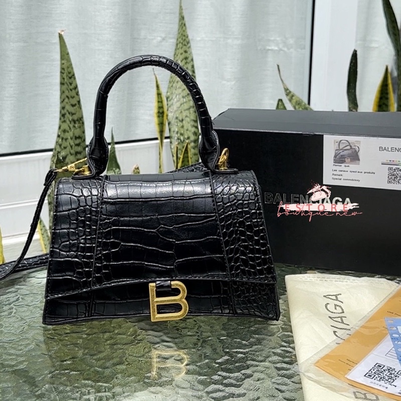 Tas Wanita Bln Croco Top Handle