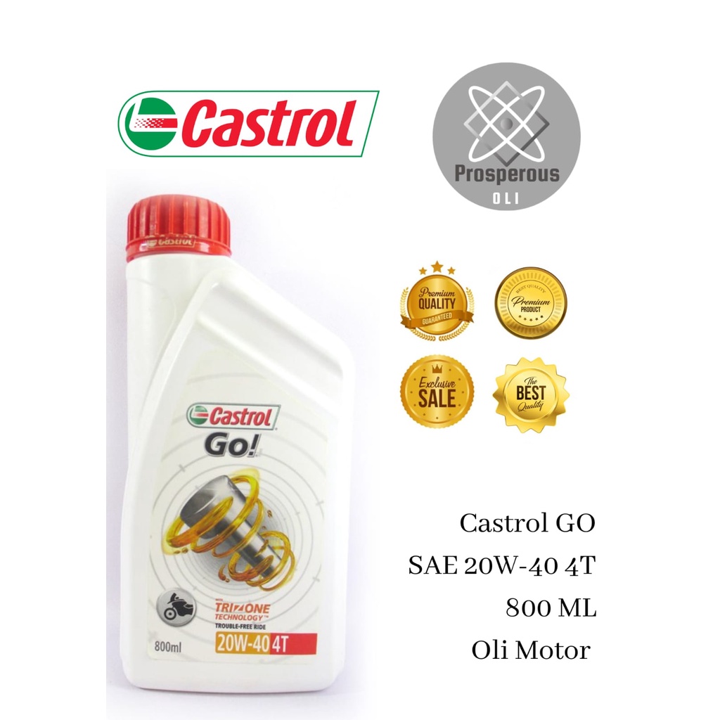 Jual Oli Castrol Go T W Ml Oli Mesin Oli Motor Oli