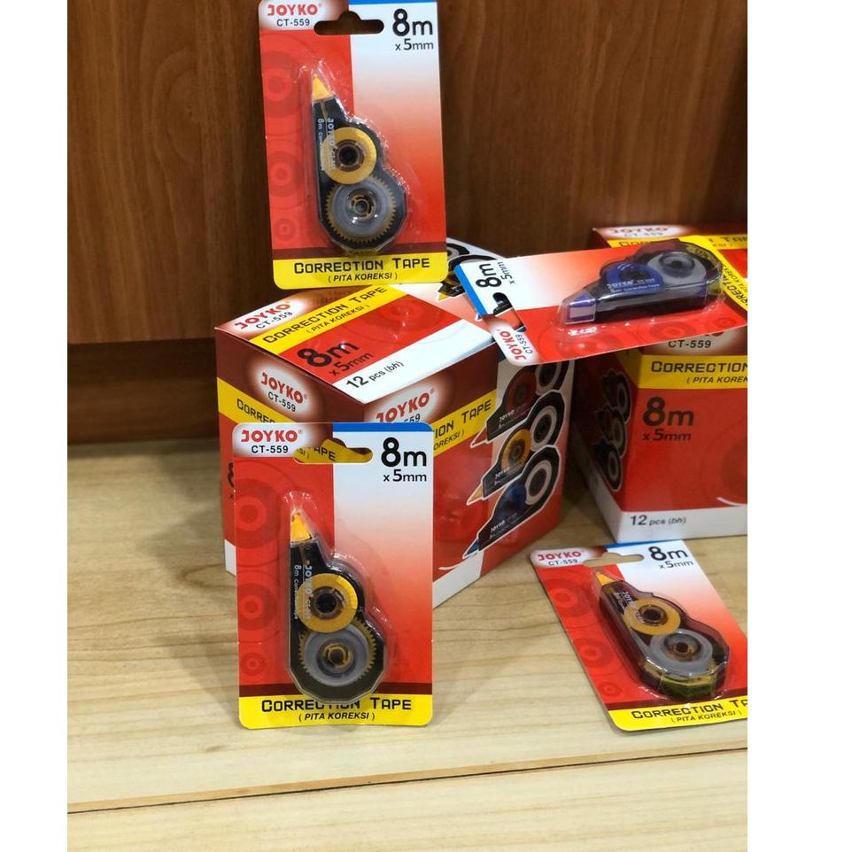 

hg✾Big Sale✷➷ (4piece) Tipex Roll Joyko CT-559 8m 65