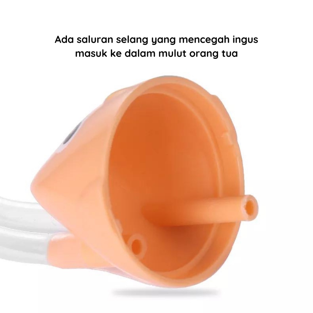 Alat Sedot Ingus Bayi Baby Nasal Aspirator Manual Selang Pembersih Kotoran Hidung Nose Cleaner Penyedot Lendir Perlengkapan Baru Lahir Peralatan Anak Balita Bunbunbabyshop