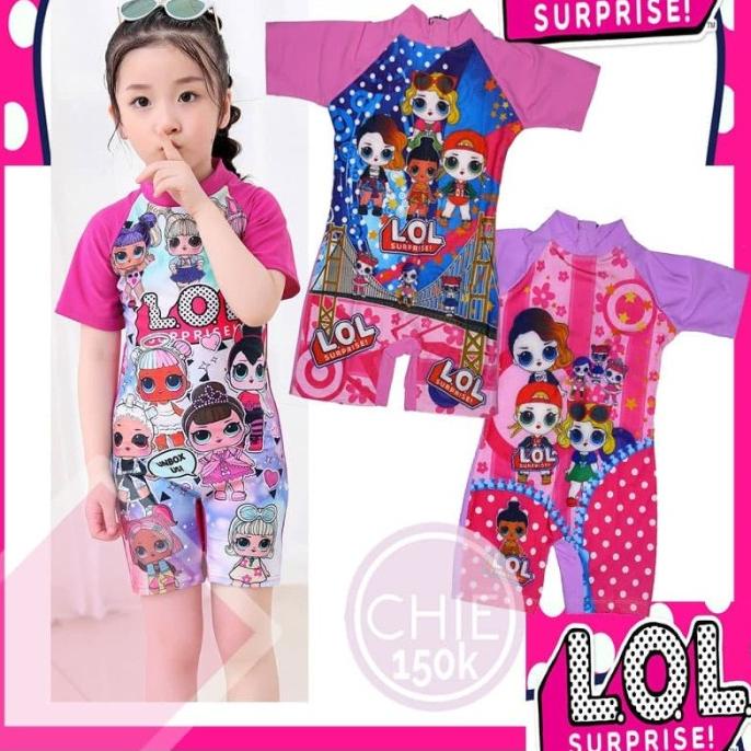 Baju Renang Anak Perempuan Lol