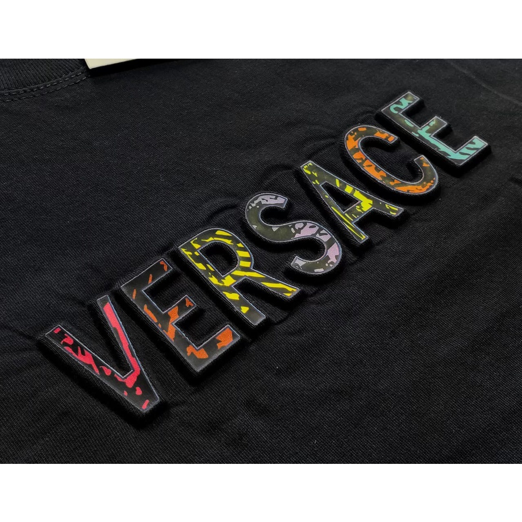 T-Shirt Baju Kaos Versace Sablon timbul Emboss Premium Quality